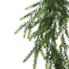 Artificial Hanging Cedar Vine Garland Bush UV Resistant and Fire Rated 20cm x 76cm - Designer Vertical Gardens artificial hanging ferns hanging fern