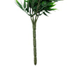 Artificial Hanging Dark Green Hanging Bamboo Leaf Garland Bush UV Resistant and Fire Rated 17cm x 76cm - Designer Vertical Gardens artificial hanging ferns hanging fern