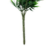 Artificial Hanging Dark Green Hanging Bamboo Leaf Garland Bush UV Resistant and Fire Rated 17cm x 76cm - Designer Vertical Gardens artificial hanging ferns hanging fern