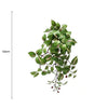 Artificial Hanging / Draping Wandering Jew 42cm - Designer Vertical Gardens artificial hanging basket artificial hanging ferns