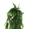 Artificial Hanging Fern Garland – UV Resistant & Fire Rated (18cm x 76cm) - Designer Vertical Gardens artificial hanging ferns hanging fern