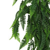Artificial Hanging Fern Garland – UV Resistant & Fire Rated (18cm x 76cm) - Designer Vertical Gardens artificial hanging ferns hanging fern