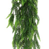 Artificial Hanging Fern Garland – UV Resistant & Fire Rated (18cm x 76cm) - Designer Vertical Gardens artificial hanging ferns hanging fern