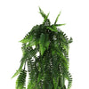 Artificial Hanging Fern Garland – UV Resistant & Fire Rated (18cm x 76cm) - Designer Vertical Gardens artificial hanging ferns hanging fern