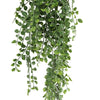 Artificial Hanging Pearls Garland – Dark Green (20cm x 79cm, UV Resistant & Fire Rated) - Designer Vertical Gardens artificial hanging ferns hanging fern