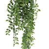 Artificial Hanging Pearls Garland – Dark Green (20cm x 79cm, UV Resistant & Fire Rated) - Designer Vertical Gardens artificial hanging ferns hanging fern