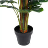 Artificial Money Plant (Monstera) with decorative pot 180cm - Designer Vertical Gardens artificial green wall sydney Artificial tree