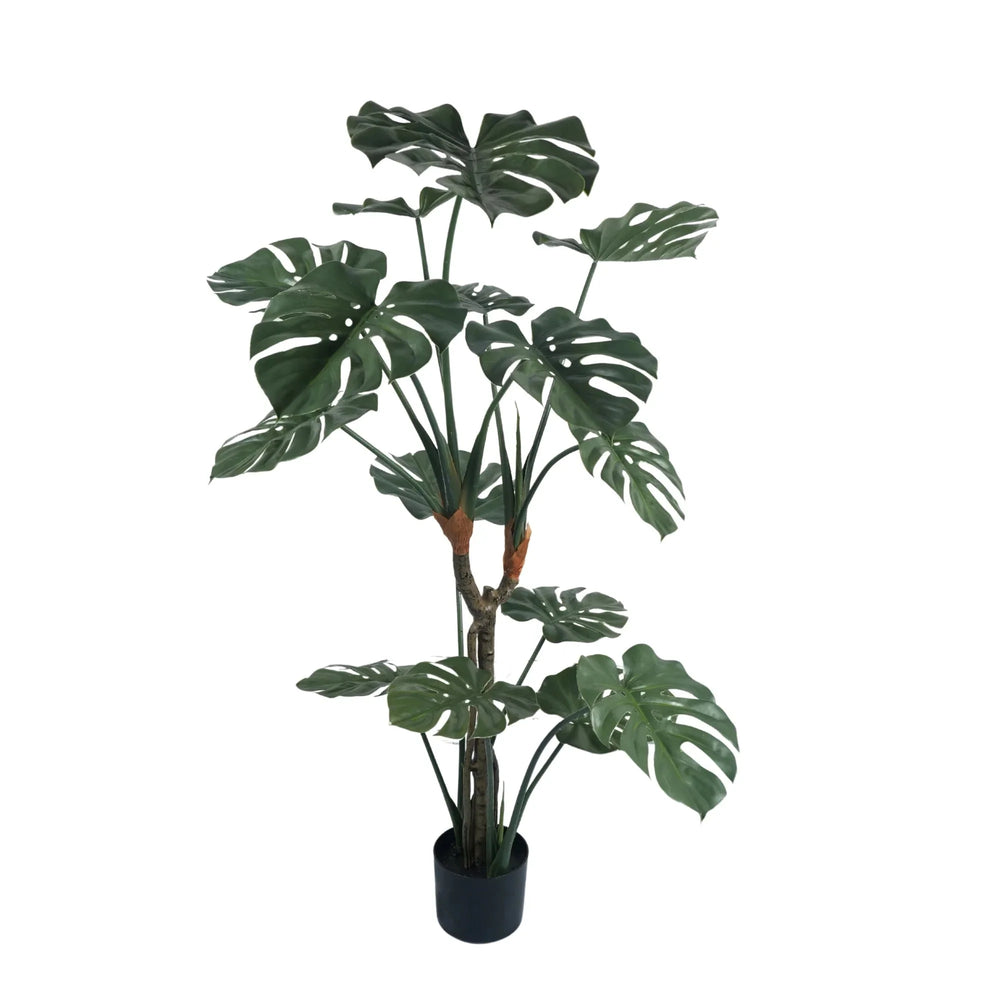 Artificial Monstera Floor Plant – Split Leaf UV Resistant (150cm) - Designer Vertical Gardens artificial monstera in pot Artificial Plants