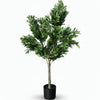 Artificial Olive Tree 130cm - UV Resistant Mediterranean Plant - Designer Vertical Gardens Articial Trees Artificial Plants