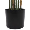 Artificial Areca Palm Tree 210cm - UV Protected Tropical Plant - close-up view
