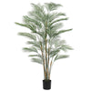 Artificial Areca Palm Tree 210cm - UV Protected Tropical Plant - side view