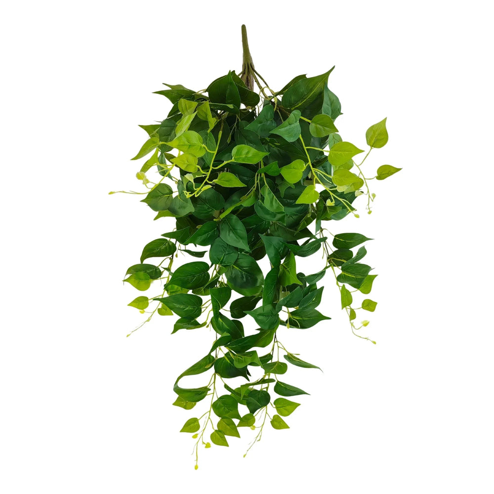 Artificial Philodendron Trail – Dense Greenery Vine (90cm) - Designer Vertical Gardens