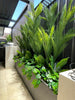Artificial Potted Taro Plant / Elephant Ear 70cm - Designer Vertical Gardens Artificial Shrubs and Small plants Artificial Trees