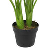 Artificial Potted Taro Plant / Elephant Ear 70cm - Designer Vertical Gardens Artificial Shrubs and Small plants Artificial Trees