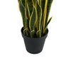 Artificial Snake Plant 150cm - UV Resistant Sansevieria with Yellow Edges - Designer Vertical Gardens Artificial Shrubs and Small plants Artificial Trees