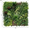 Artificial Vertical Garden 3 Panel Set (3 SQM) - UV Resistant Living Wall - Designer Vertical Gardens artificial green wall australia artificial green wall installation