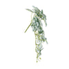 Artificial White & Green Monstera Albo Variegata 45cm - Designer Vertical Gardens fake plant stem hanging garland