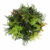 Black Framed Roof Hanging Disc With Draping Life - Like Plants 60cm - Designer Vertical Gardens hanging plants