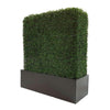 Black Metal Planter Small - Designer Vertical Gardens artificial green wall sydney artificial vertical garden melbourne