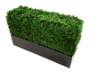 Black Metal Planter Small - Designer Vertical Gardens artificial green wall sydney artificial vertical garden melbourne