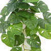 Decorative Ceramic Bowl Potted Artificial Monstera Plant 30cm - Designer Vertical Gardens artificial indoor plants artificial monstera in pot