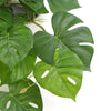 Decorative Ceramic Bowl Potted Artificial Monstera Plant 30cm - Designer Vertical Gardens artificial indoor plants artificial monstera in pot