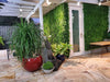 Dense Fern Artificial Hedge / Fake Green Wall DIY Vertical Garden 1m x 1m UV Resistant - Designer Vertical Gardens artificial garden wall plants artificial green wall australia