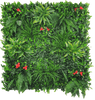 Elegant Red Rose Artificial Vertical Garden / Green Wall UV Resistant Sample - Designer Vertical Gardens artificial green wall sydney artificial hedge fence panels