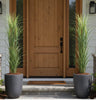 Luxury Tall Potted Artificial Grass Plant UV Proof 180cm - side view