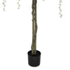Flowering Artificial Wisteria With White Flowers 180cm - Designer Vertical Gardens Artificial tree Artificial Trees