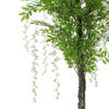 Flowering Artificial Wisteria With White Flowers 180cm - Designer Vertical Gardens Artificial tree Artificial Trees