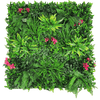 Flowering Lilac Artificial Vertical Garden / Green Wall UV Resistant Sample - Designer Vertical Gardens artificial garden wall plants artificial green wall sydney