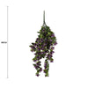 Hanging Artificial Bougainvillea Plant Purple UV Resistant 90cm - Designer Vertical Gardens Stems / Ferns