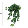Hanging Artificial Philodendron Bush - 100cm - Designer Vertical Gardens artificial garden wall plants artificial green wall installation