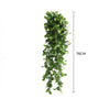 Hanging Creeping Fig Vine – UV & Fire Rated (18cm x 76cm) - Designer Vertical Gardens artificial hanging ferns hanging fern