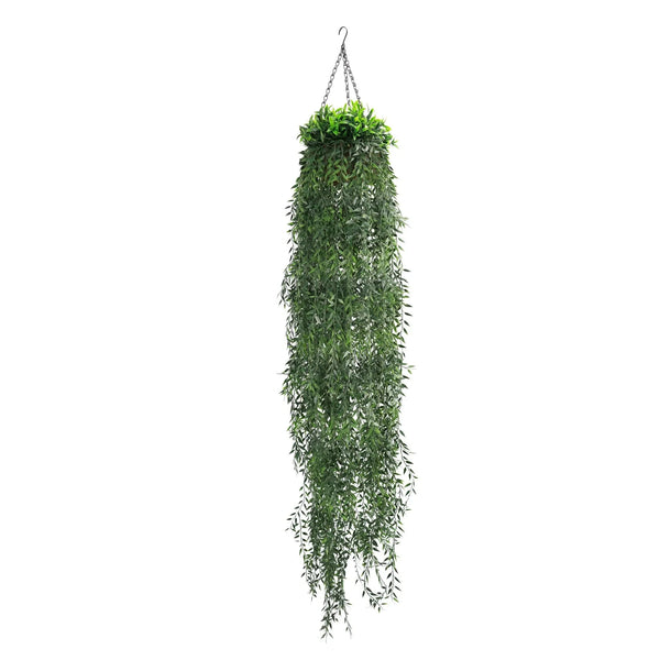 Hanging Fern Cascade Basket – UV Resistant (26cm x 135cm) - Designer Vertical Gardens hanging plants