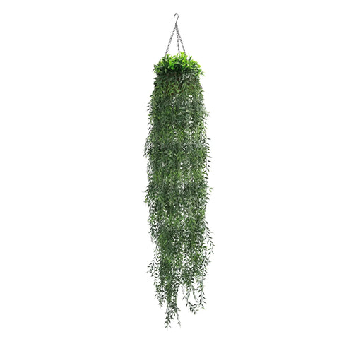 Hanging Fern Cascade Basket – UV Resistant (26cm x 135cm) - Designer Vertical Gardens hanging plants