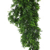 Hanging Mossy Cedar Vine UV & Fire Rated (22cm x 76cm) - Designer Vertical Gardens