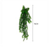 Hanging Willow Leaf Vine – UV & Fire Rated (18cm x 76cm) - Designer Vertical Gardens artificial hanging fern plant artificial hanging ferns