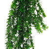 Hanging Willow Leaf Vine – UV & Fire Rated (18cm x 76cm) - Designer Vertical Gardens artificial hanging fern plant artificial hanging ferns