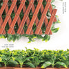 Jasmine Artifiical Hedge Extendable Trellis / Screen 2 Meter By 1 Meter UV Resistant (PVC) - Designer Vertical Gardens expandable trellis outdoor artificial green walls