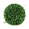 Large Artificial UV Resistant Rose Topiary Ball 44cm - Designer Vertical Gardens artificial green wall sydney Artificial Green Walls