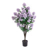 Lilac Crepe Myrtle Tree – Faux Blooming Decor (120cm, UV Protected) - Designer Vertical Gardens