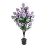 Lilac Crepe Myrtle Tree – Faux Blooming Decor (120cm, UV Protected) - Designer Vertical Gardens