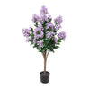 Lilac Crepe Myrtle Tree – Faux Blooming Decor (90cm, UV Protected) - Designer Vertical Gardens Artificial tree