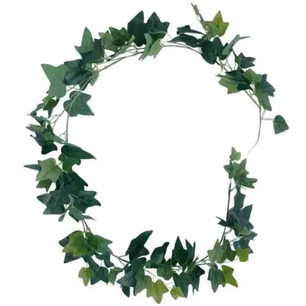 Long Two - tone Ivy Garland UV Treated 190cm - Designer Vertical Gardens Artificial ivy garland hanging garland