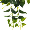 Lush Hanging Philodendron Trail – UV Protected Greenery (110cm) - Designer Vertical Gardens