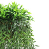 Luxe Cascade Hanging Fern Basket – UV Resistant (35cm x 140cm) - Designer Vertical Gardens Artificial Trees hanging plants