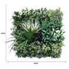 Luxury Bespoke Vertical Garden Sample Panel 45cm x 45cm – SGS UV Resistant - Designer Vertical Gardens artificial garden wall plants artificial green wall australia