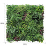 Luxury Country Fern Vertical Garden Green Wall Panel 1m x 1m – SGS UV Resistant - Designer Vertical Gardens artificial garden wall plants artificial green wall australia